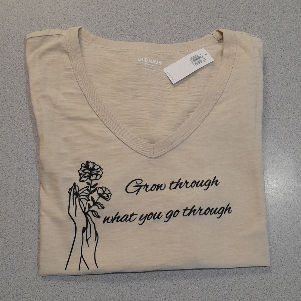 OLD NAVY Womens small personalized tshirt